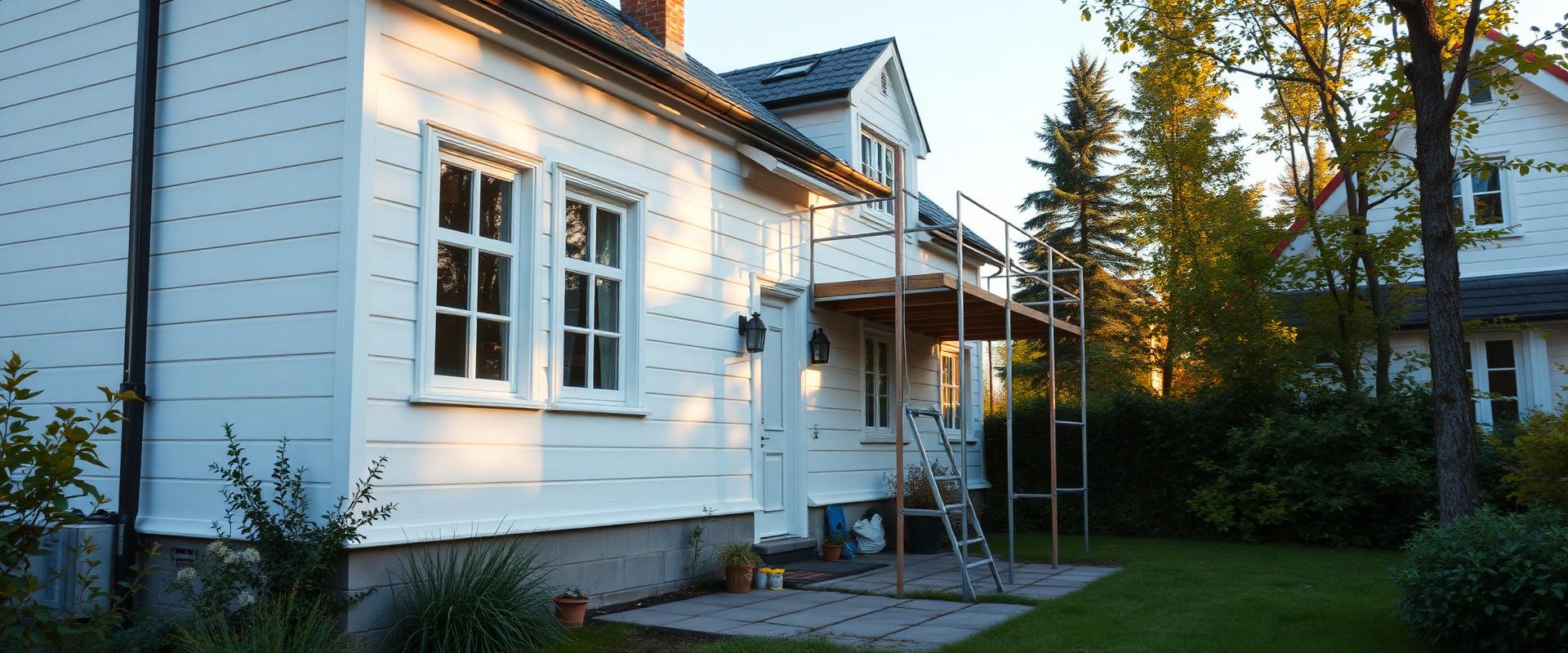 Färdigmålad villa