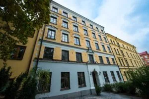 Putsfasad – nymålad villa
